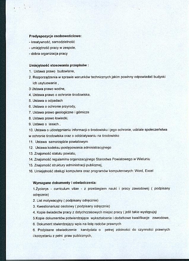 Zdjęcie 14 grudnia 2010 r - Nabór na wolne stanowisko urzędnicze - 14 etatu radcy prawnego w Starostwie Powiatowym _026_225867